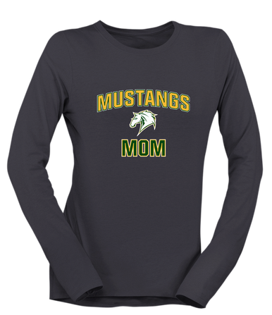 Mira Costa Mustangs Mom Women's Premium LS T-Shirt