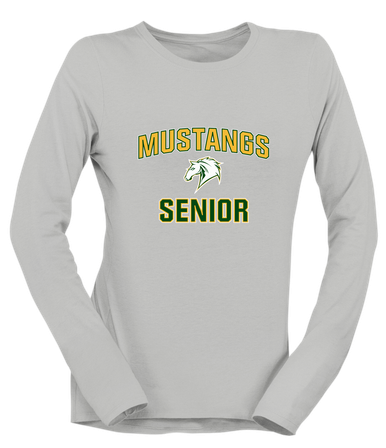 Mira Costa Mustangs Senior #1 Women's Premium LS T-Shirt
