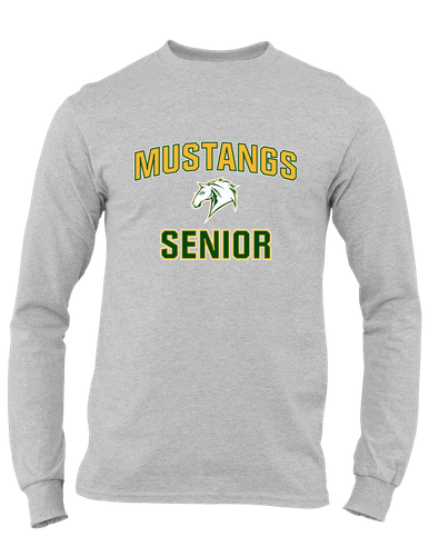 Mira Costa Mustangs Senior #1 Men's LS T-Shirt