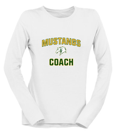 Mira Costa Mustangs Coach Women's Premium LS T-Shirt