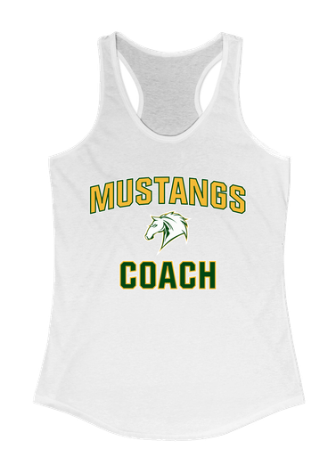 Mira Costa Mustangs Coach Women's Tank Top