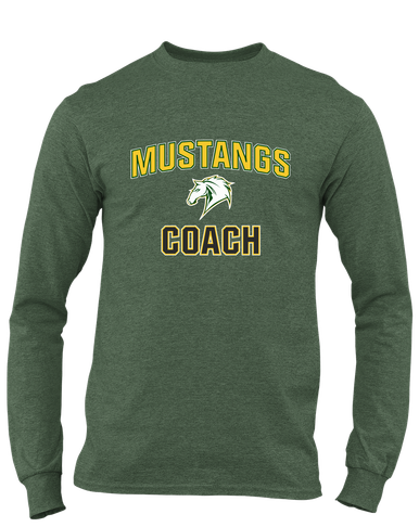 Mira Costa Mustangs Coach Men's Premium LS T-Shirt