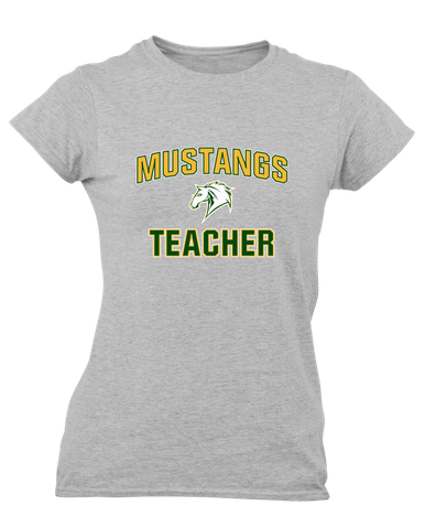 Mira Costa Mustangs Teacher Women's SS T-Shirt