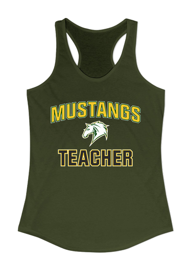 Mira Costa Mustangs Teacher Women's Tank Top