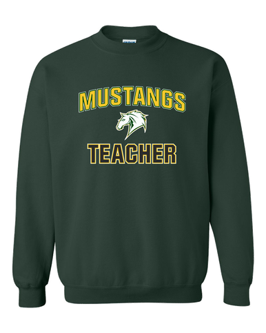 Mira Costa Mustangs Teacher Men's Sweatshirt