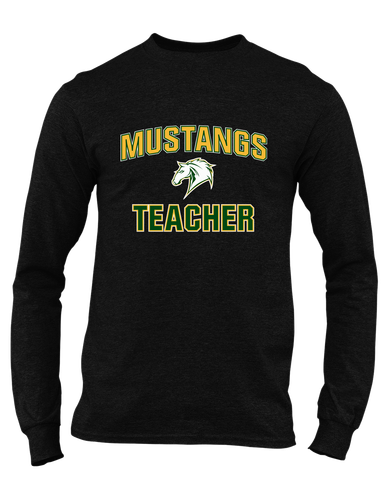 Mira Costa Mustangs Teacher Men's Premium LS T-Shirt