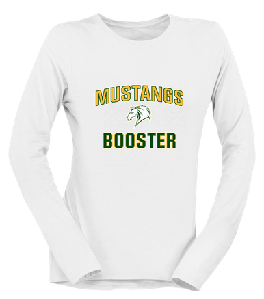 Mira Costa Mustangs Booster Women's LS T-Shirt