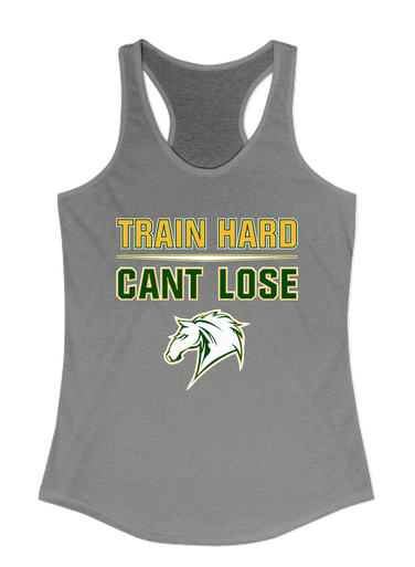 Mira Costa Mustangs Train Hard, Can't Lose Women's Tank Top