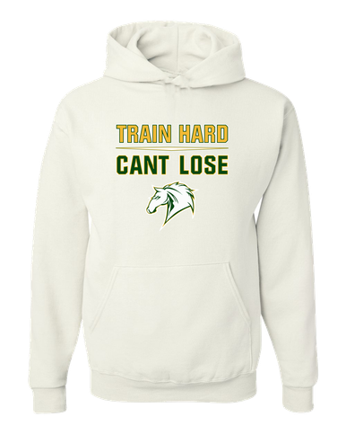 Mira Costa Mustangs Train Hard, Can't Lose Men's Premium Hoodie