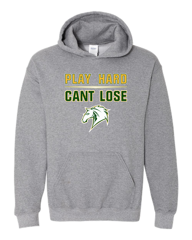 Mira Costa Mustangs Play Hard, Can't Lose Men's Hoodie