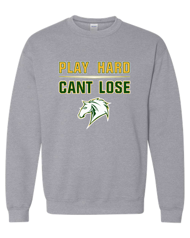 Mira Costa Mustangs Play Hard, Can't Lose Men's Sweatshirt