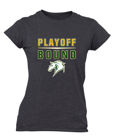 Mira Costa Mustangs Playoff Bound Women's SS T-Shirt