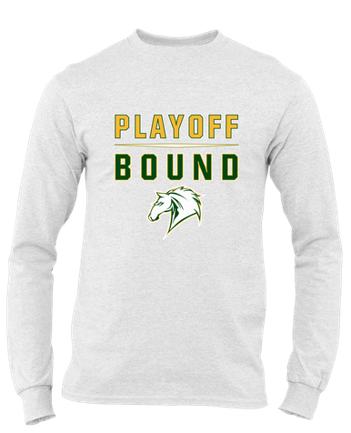 Mira Costa Mustangs Playoff Bound Men's LS T-Shirt