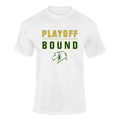 Mira Costa Mustangs Playoff Bound Men's SS T-Shirt
