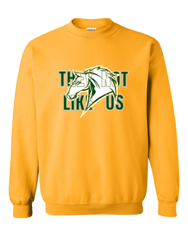 Mira Costa Mustangs They Not Like Us #2 Men's Sweatshirt