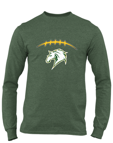 Mira Costa Mustangs Football #2 Men's Premium LS T-Shirt