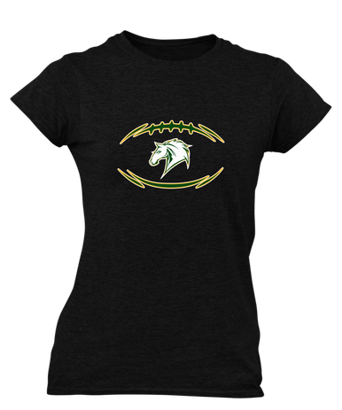Mira Costa Mustangs Football #3 Women's SS T-Shirt
