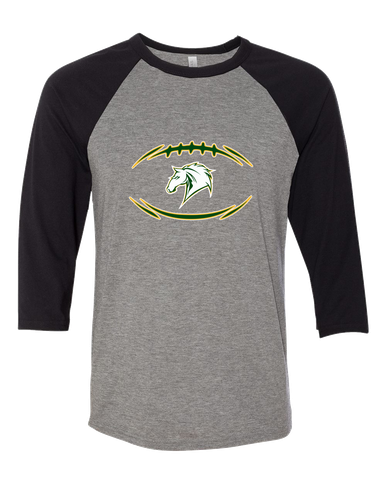 Mira Costa Mustangs Football #3 Men's Baseball T-Shirt