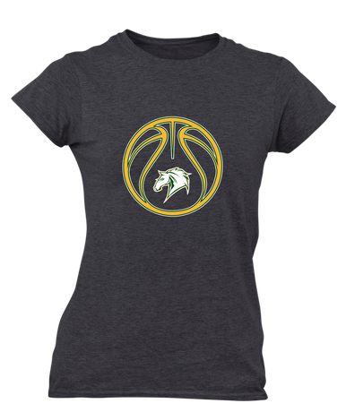 Mira Costa Mustangs Basketball #2 Women's Premium SS T-Shirt