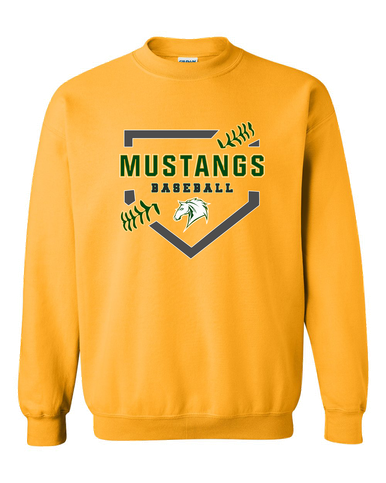 Mira Costa Mustangs Baseball #2 Men's Sweatshirt