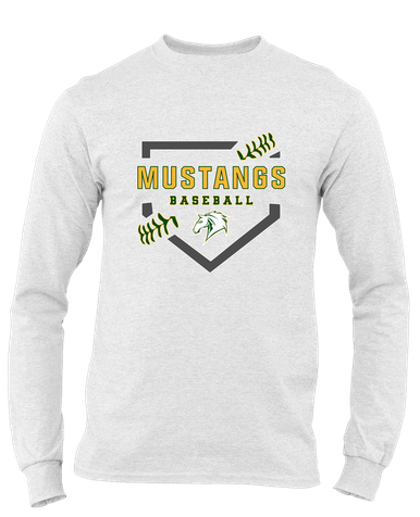 Mira Costa Mustangs Baseball #2 Men's Premium LS T-Shirt