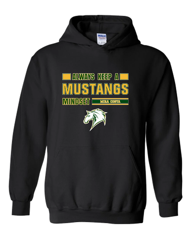 Mira Costa Mustangs Mindset Men's Hoodie