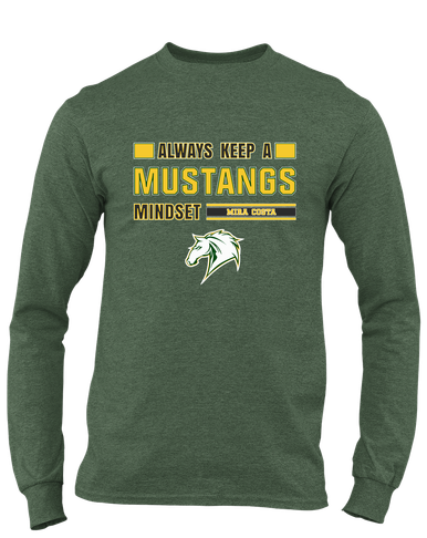 Mira Costa Mustangs Mindset Men's Premium LS T-Shirt