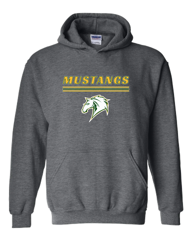 Mira Costa Mustangs Mascot #8 Men's Hoodie