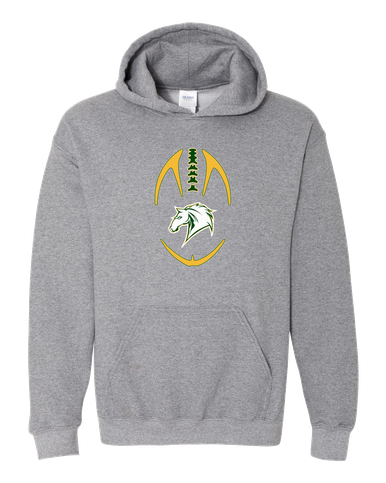 Mira Costa Mustangs Football #4 Men's Hoodie