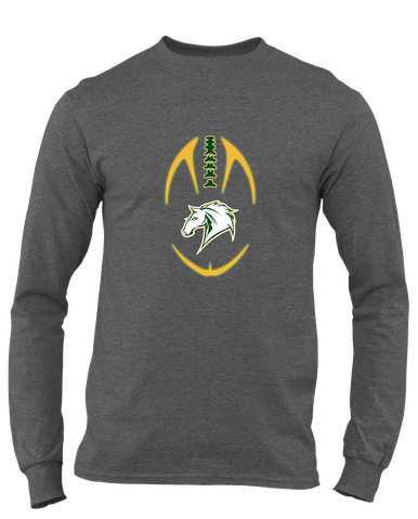 Mira Costa Mustangs Football #4 Men's Premium LS T-Shirt