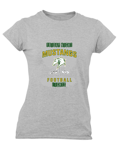 Mira Costa Mustangs Football #6 Women's Premium SS T-Shirt