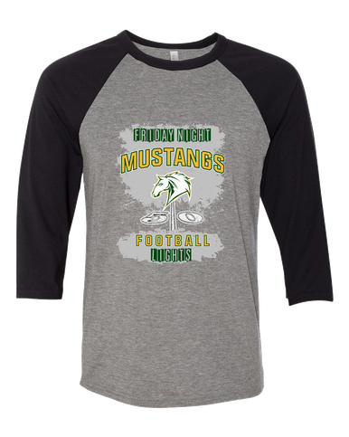 Mira Costa Mustangs Football #6 Men's Baseball T-Shirt