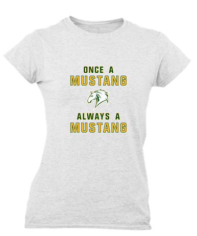 Mira Costa Mustangs Once A Women's Premium SS T-Shirt