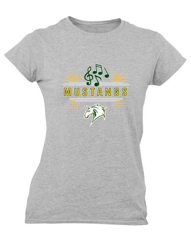 Mira Costa Mustangs Band # 3 Women's SS T-Shirt
