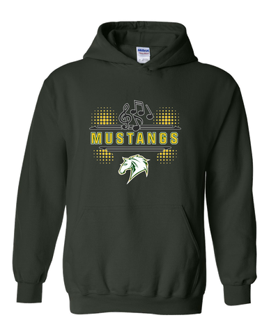 Mira Costa Mustangs Band # 3 Men's Hoodie