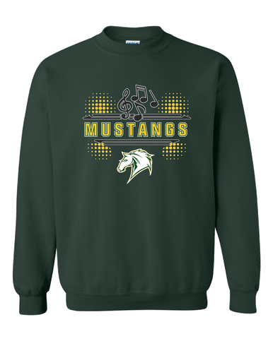 Mira Costa Mustangs Band # 3 Men's Sweatshirt