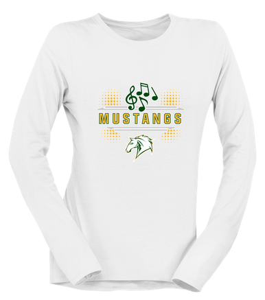 Mira Costa Mustangs Band # 3 Women's Premium LS T-Shirt