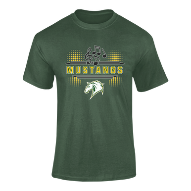 Mira Costa Mustangs Band # 3 Men's SS T-Shirt