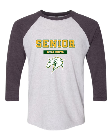 Mira Costa Mustangs Senior #2 Women's Baseball T-Shirt