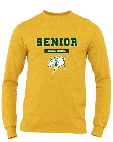 Mira Costa Mustangs Senior #2 Men's LS T-Shirt