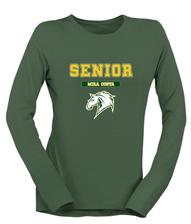 Mira Costa Mustangs Senior #2 Women's Premium LS T-Shirt