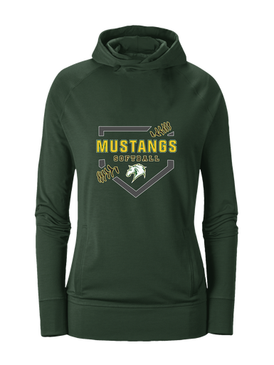 Mira Costa Mustangs Softball #2 Women's Hoodie