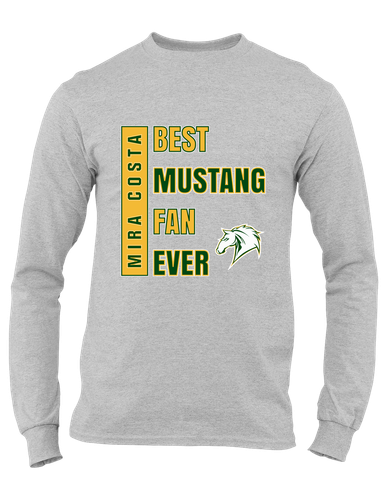 Mira Costa Mustangs Best Mustang Fan Men's Premium LS T-Shirt