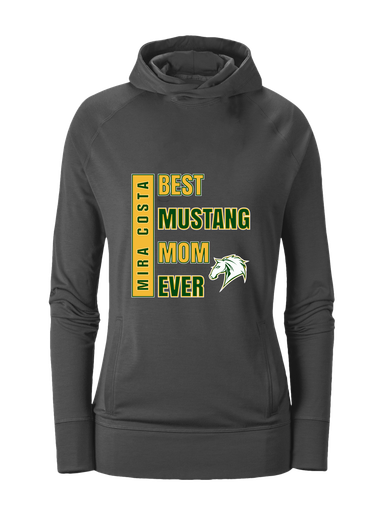 Mira Costa Mustangs Best Mustang Mom Women's Hoodie