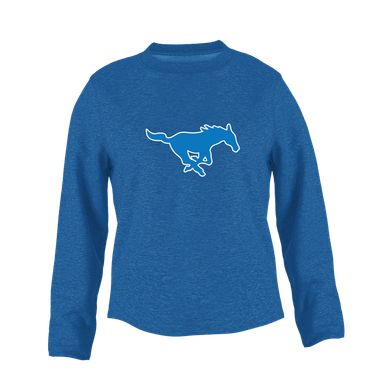 John Jay Mustangs Mascot #1 Women's Sweatshirt