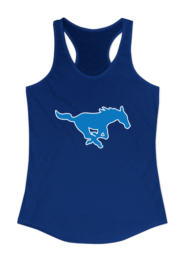 John Jay Mustangs Mascot #1 Women's Tank Top