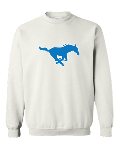 John Jay Mustangs Mascot #1 Men's Sweatshirt