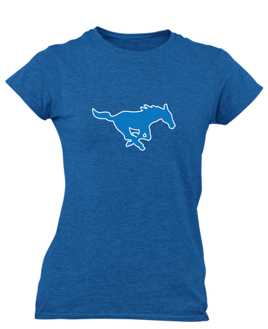 John Jay Mustangs Mascot #1 Women's Premium SS T-Shirt