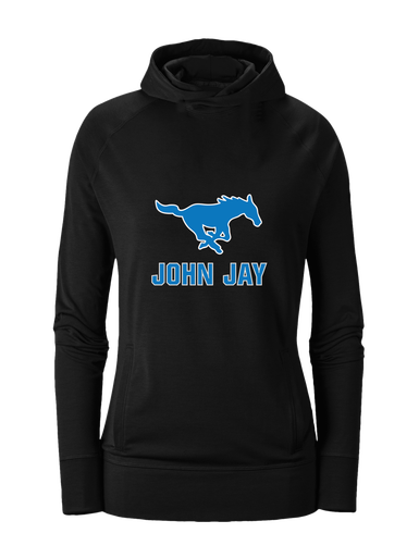 John Jay Mustangs Mascot #2 Women's Hoodie