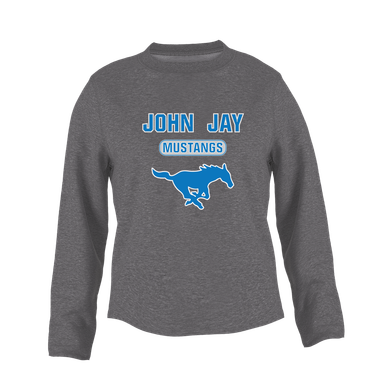 John Jay Mustangs Mascot #3 Women's Sweatshirt